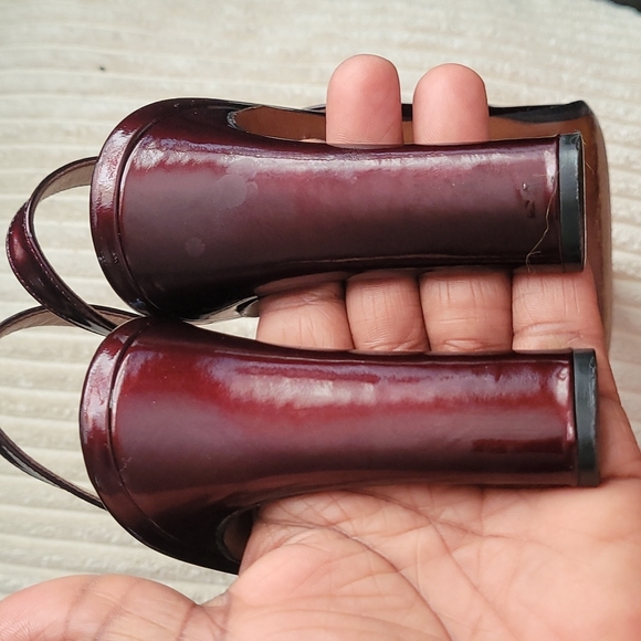 Louis Vuitton  Vernis Block heel sandals - Picture 4 of 16